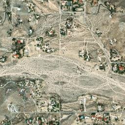 Cahuilla Hills California High Resolution Satellite Map