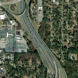 Satellite view of Browns Mill Golf Course