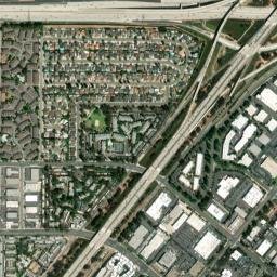 Paularino California High Resolution Satellite Map