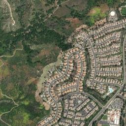 Portola Hills map(satellite map)