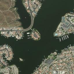 Canyon Lake map(satellite map)
