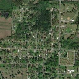 Magnolia Addition Arkansas High Resolution Satellite Map