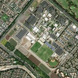 Orange County map(satellite map)