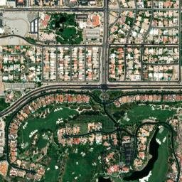 78101-78179 Avenue 52, La Quinta, CA High Resolution Satellite Map