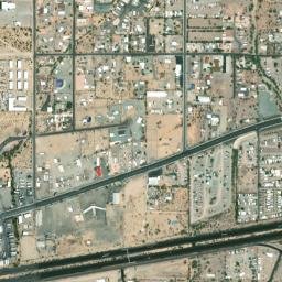Quartzsite map(satellite map)