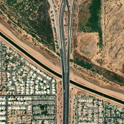 3900-3998 E Kristal Way Phoenix AZ High Resolution Satellite Map