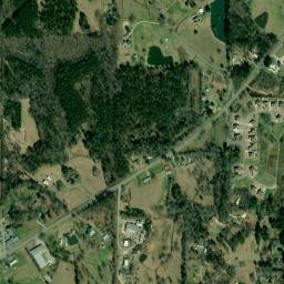 Green Acres Estates Alabama High Resolution Satellite Map