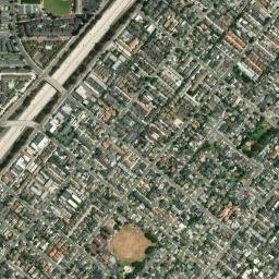 Santa Ana Heights California High Resolution Satellite Map