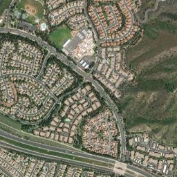 Rancho Trabuco California High Resolution Satellite Map