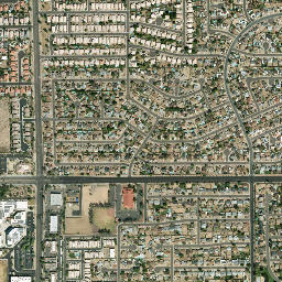 Overland Trail Arizona High Resolution Satellite Map