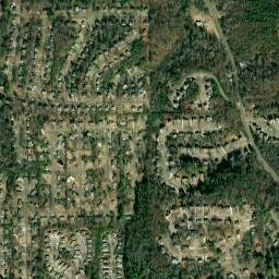 Arrowhead Alabama High Resolution Satellite Map