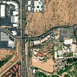 Windsong Arizona High Resolution Satellite Map