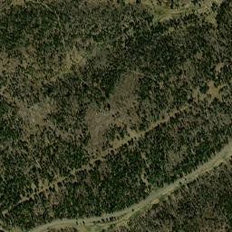 Hannagan Meadow Arizona High Resolution Satellite Map