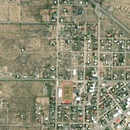 400-418 12th Street, Carrizozo, NM High Resolution Satellite Map