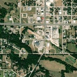 200-298 Maple Street, Muenster, TX High Resolution Satellite Map