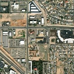 Lizard Arizona High Resolution Satellite Map