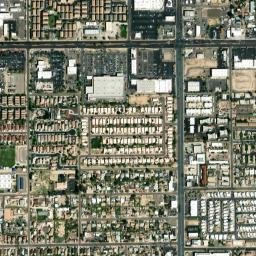 Suncrest Villas East Arizona High Resolution Satellite Map