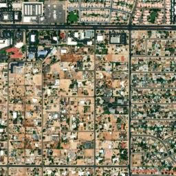 Rancho Santa Fe Arizona High Resolution Satellite Map