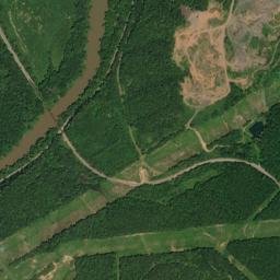 Bessie Junction Alabama High Resolution Satellite Map