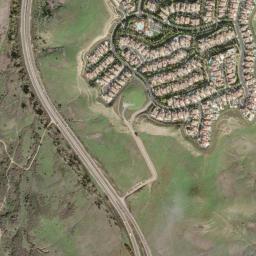 Satellite view of Laguna Woods Golf Course