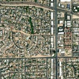 Sunset Hills Arizona High Resolution Satellite Map