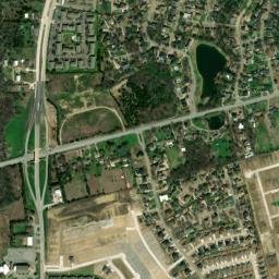 2225-2295 West Houston Street, Sherman High Resolution Satellite Map