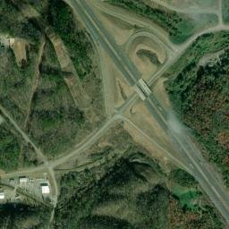 Blossburg Alabama High Resolution Satellite Map