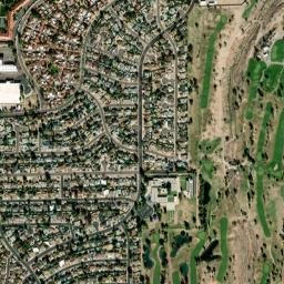 Colony South Arizona High Resolution Satellite Map