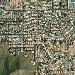 Lookout Mountain Arizona High Resolution Satellite Map