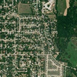 1598 East Pecan Street, Gainesville, TX High Resolution Satellite Map