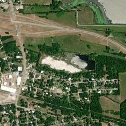 Red River County map(satellite map)