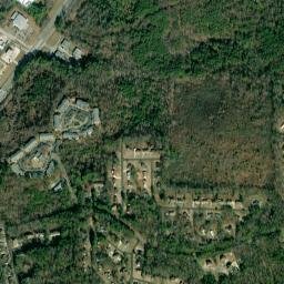 Eastbrook Manor Alabama High Resolution Satellite Map