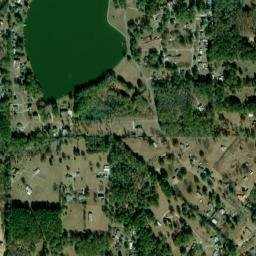 Twin Lake Estates Alabama High Resolution Satellite Map