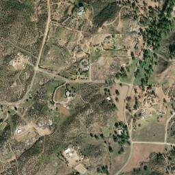 Oakridge Ranches California High Resolution Satellite Map