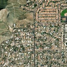 Shadow Mountain Arizona High Resolution Satellite Map