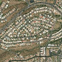 Fountain View Arizona High Resolution Satellite Map