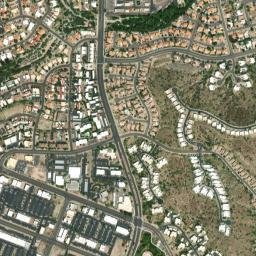 Fountain Hills map(satellite map)