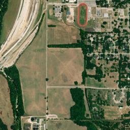 811 South Weaver Street, Gainesville, TX High Resolution Satellite Map