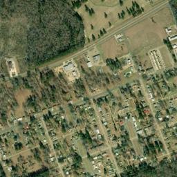 East Camden Arkansas High Resolution Satellite Map