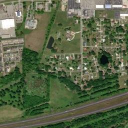 Blue Pond Alabama High Resolution Satellite Map