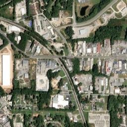 Lake City map(satellite map)