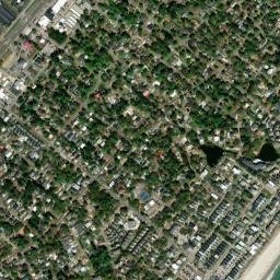 Surfside Beach map(satellite map)