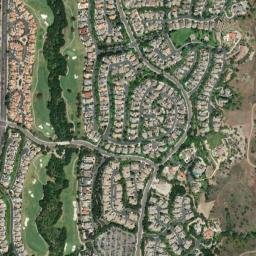 Coto De Caza California High Resolution Satellite Map