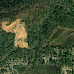 Pine Knoll Vista Alabama High Resolution Satellite Map