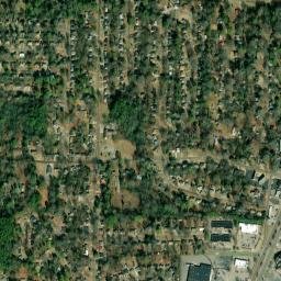 Magnolia Courts Alabama High Resolution Satellite Map