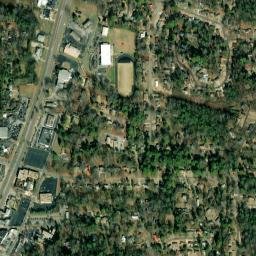 Huffman Alabama High Resolution Satellite Map