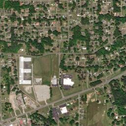 Forest Hills Alabama High Resolution Satellite Map