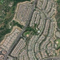 Las Flores map(satellite map)