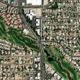 Village Fairways Arizona High Resolution Satellite Map