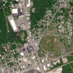 Avondale Village Alabama High Resolution Satellite Map